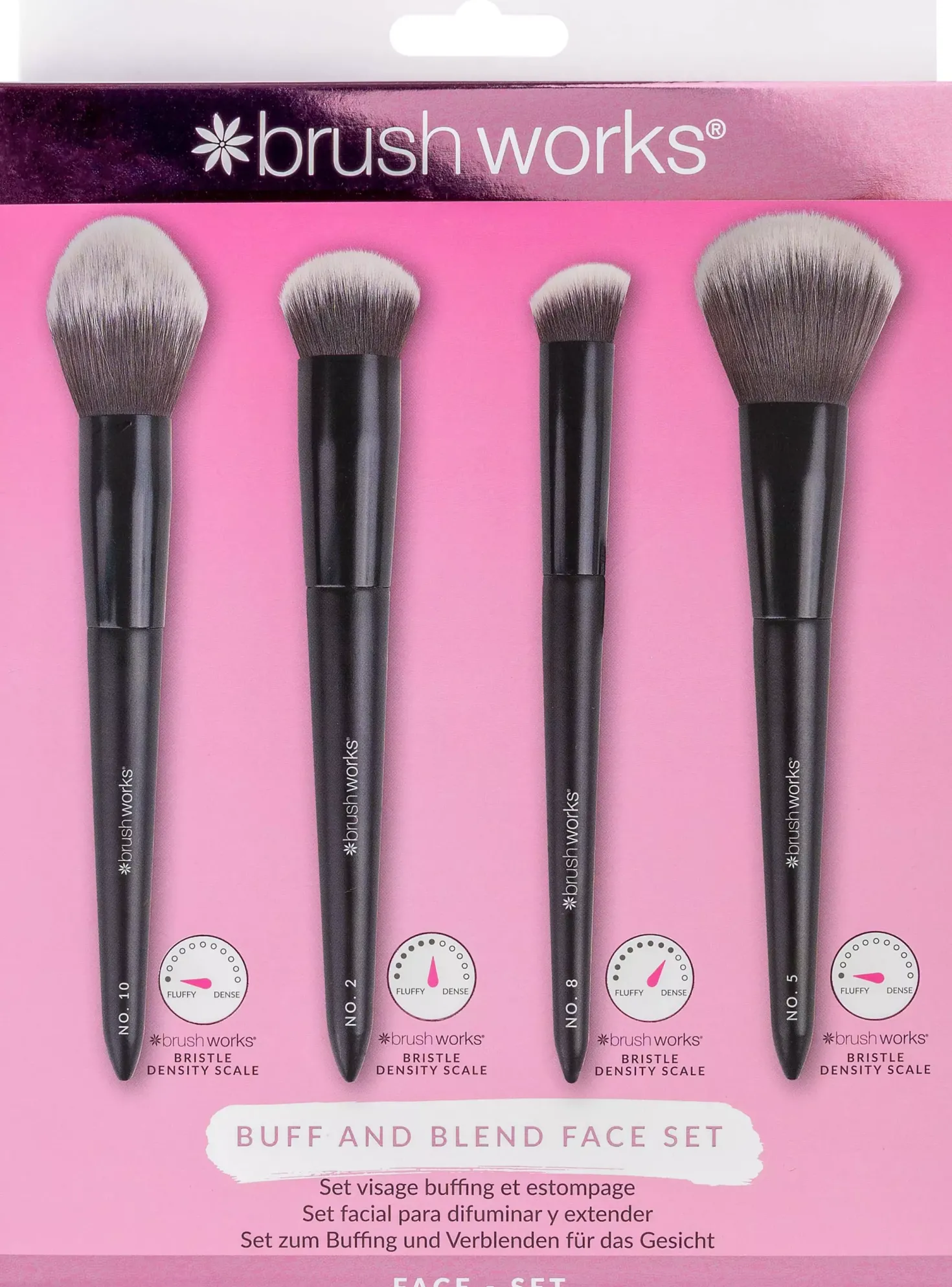 Brushworks Buff and Blend Face Set