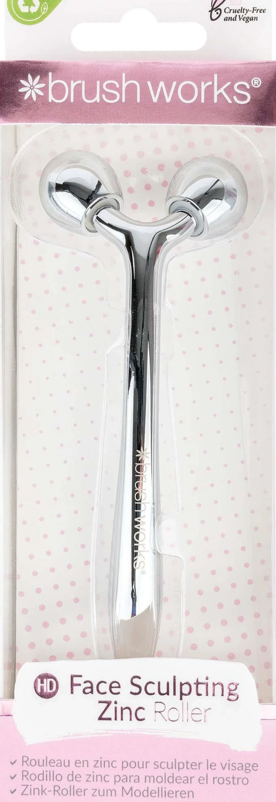 Brushworks Face Sculpting Zinc Roller