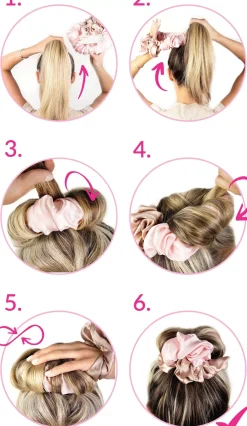 Brushworks Heatless Curling Scrunchie