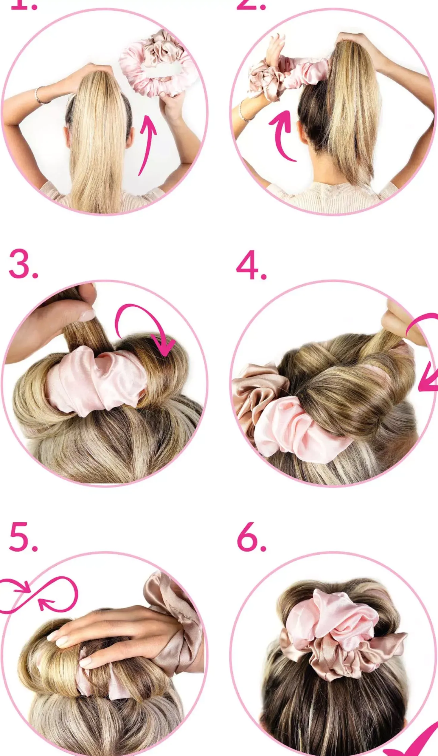 Brushworks Heatless Curling Scrunchie