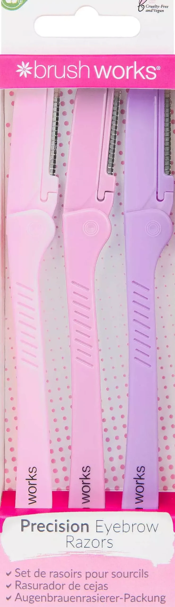 Brushworks Precision Eyebrow Razor