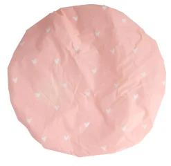 Brushworks Reversible Shower Cap Heart Pattern