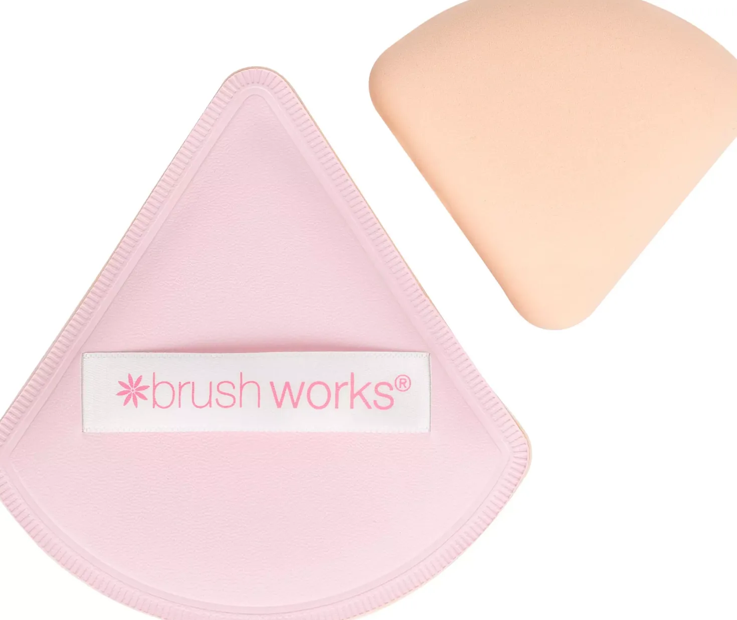 Brushworks Triangular Pillow Puff Duo