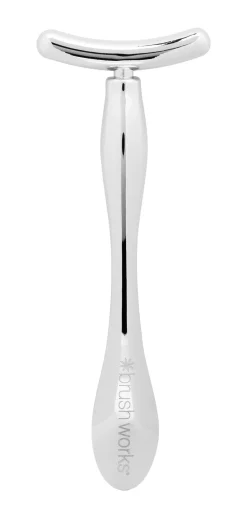 Brushworks Zinc T-Bar Facial Massager