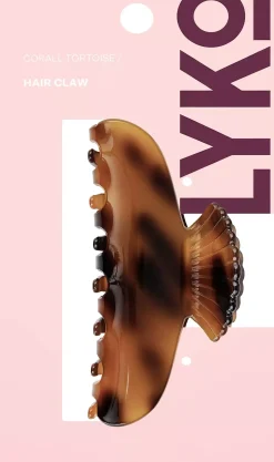 By Lyko Corall Hair Claw Tortoise