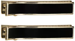 By Lyko Enameled Metal Hair Clips White