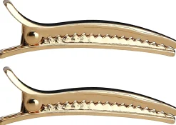 By Lyko Enameled Metal Hair Clips White