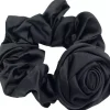 By Lyko Flower Scrunchie Black