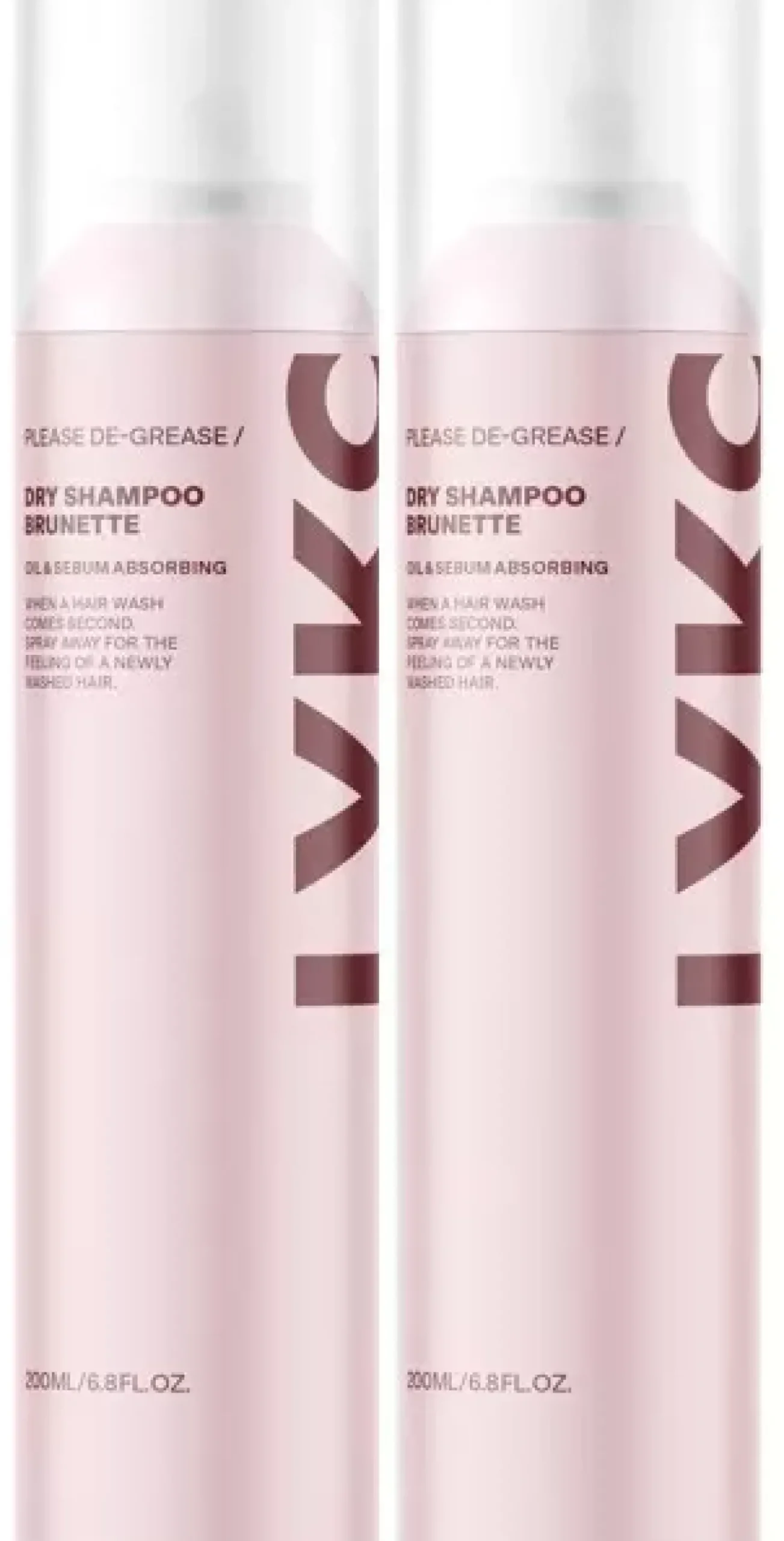 By Lyko Please De-grease Dry Shampoo Brunette 2 x 200 ml
