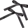 By Lyko Set Small Bow Midnight Black