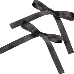 By Lyko Set Small Bow Midnight Black