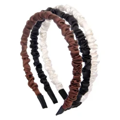 By Lyko Wrinkled Diadem Satin 3 pcs