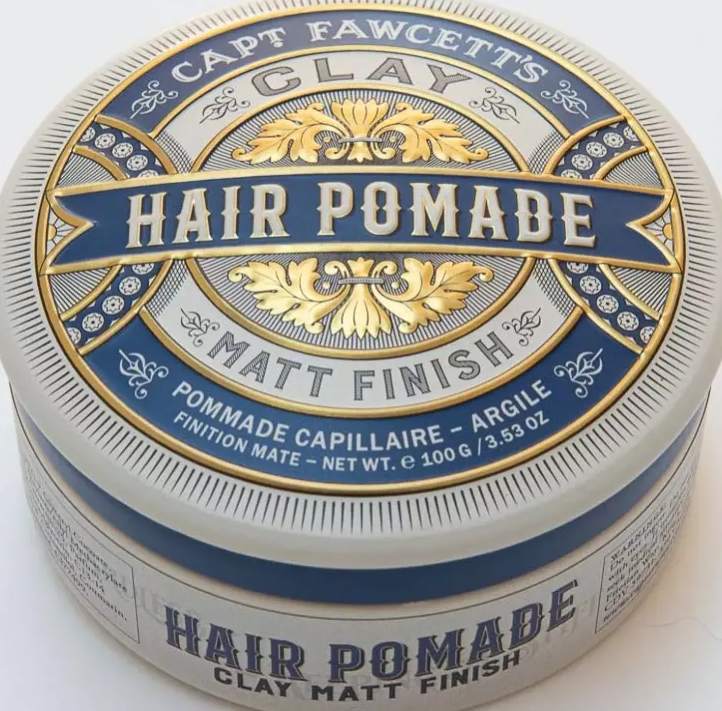 Captain Fawcett Clay Hair Pomade Matt Finish 100 g