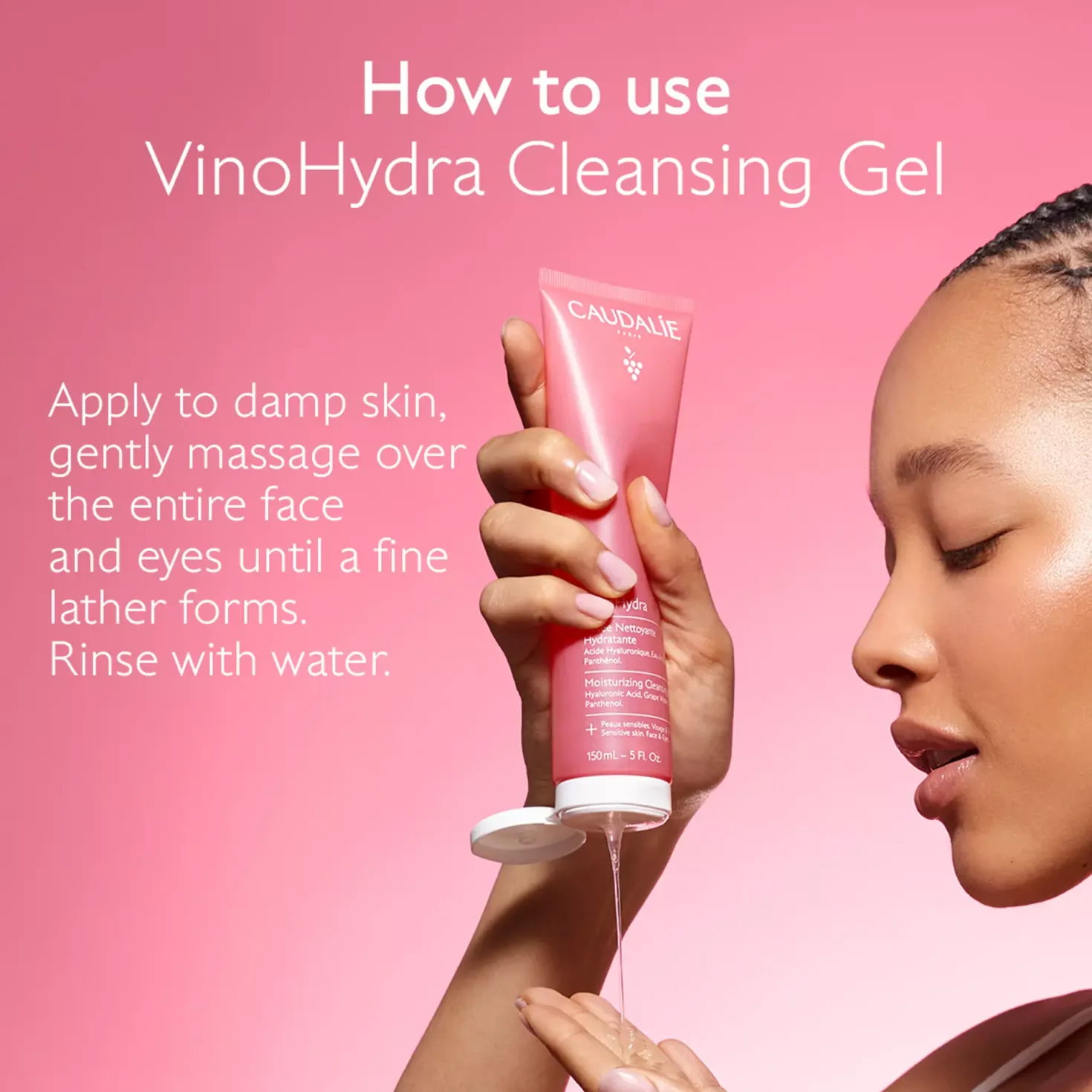 CaudalieVinoHydra Moisturizing Cleansing Gel 150 ml