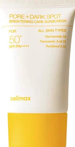 Celimax Pore + Dark Spot Brightening Care Sunscreen 50 ml