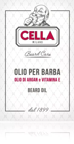 Cella Milano Argan Beard Oil 50 ml
