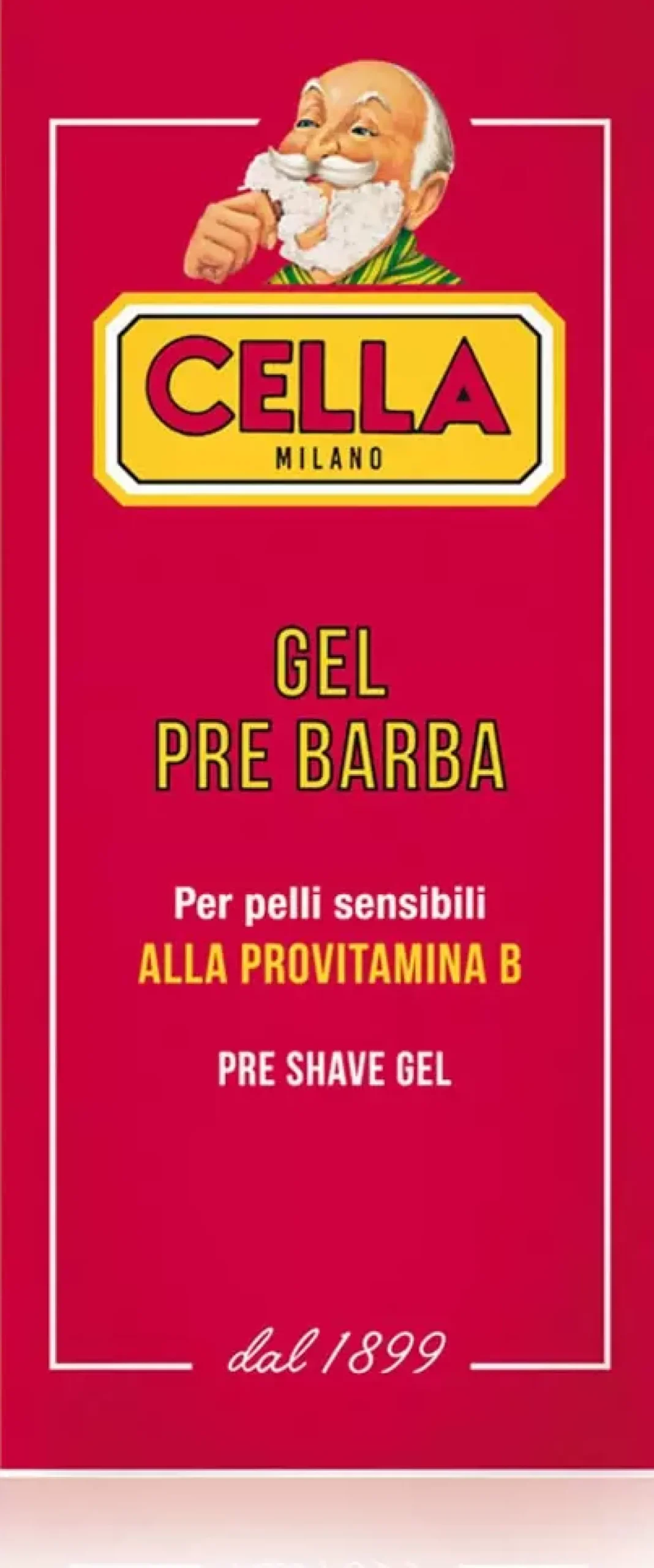 Cella Milano Pre Shave Gel 75 ml