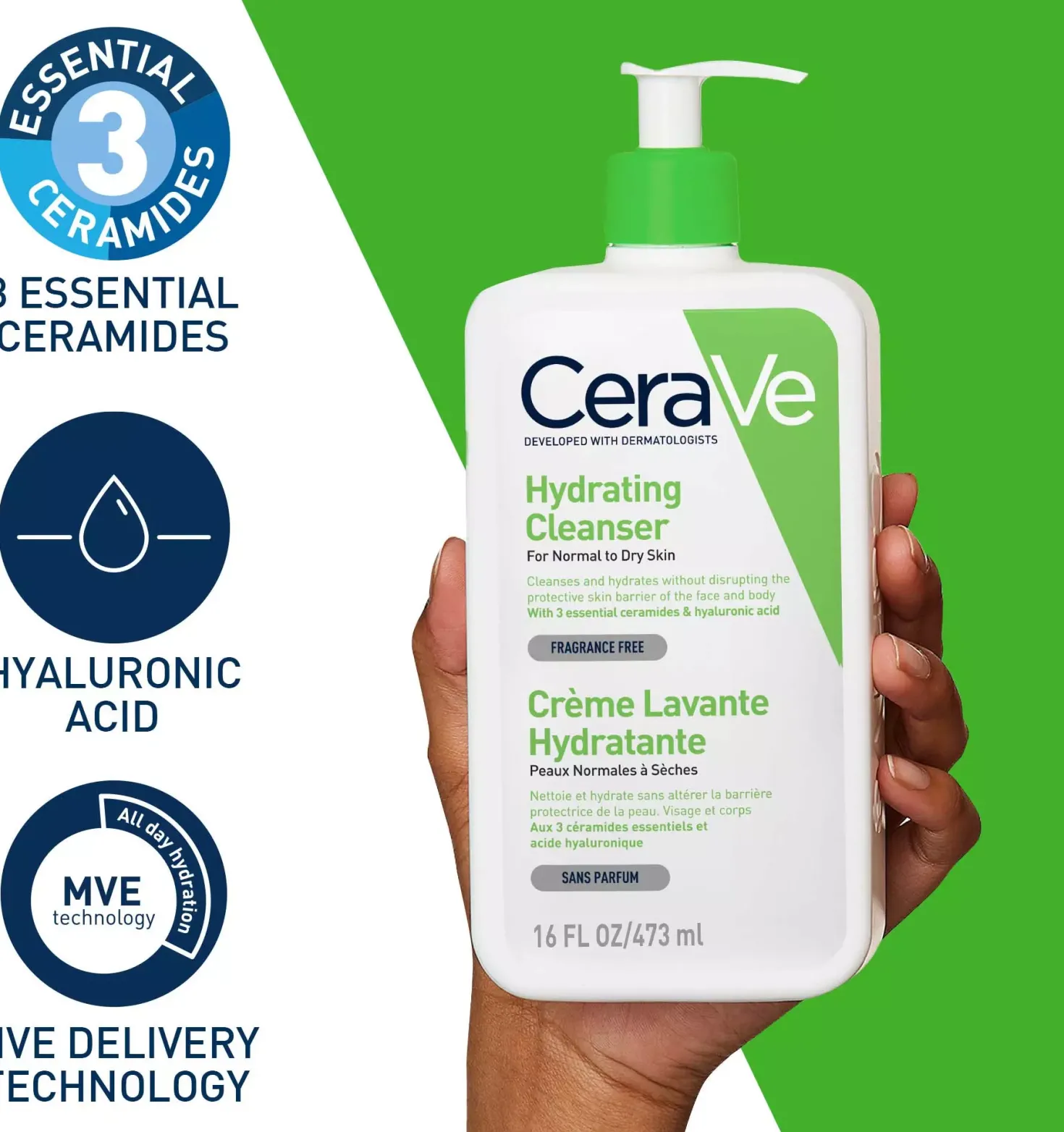 CeraVe Hydrating cleanser 236 ml