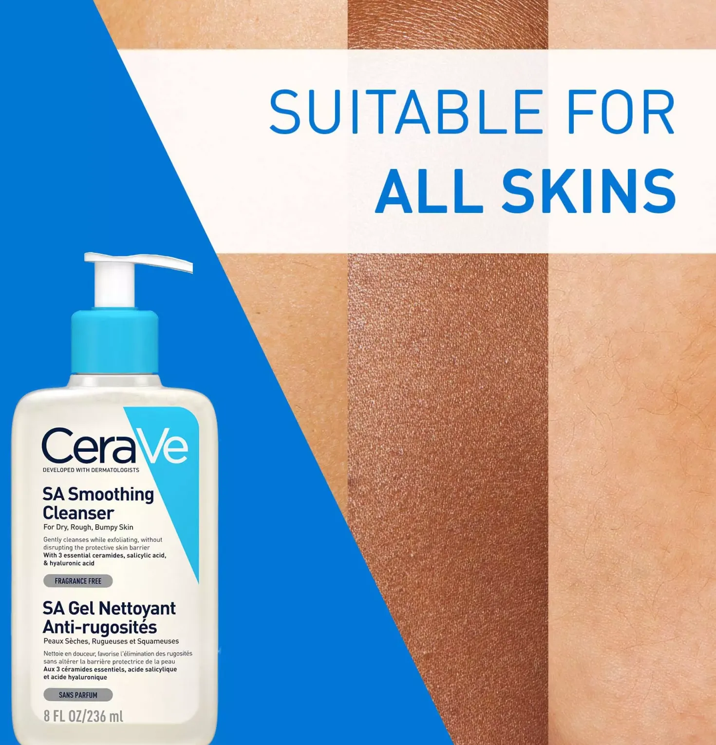 CeraVeSA Smoothing Cleanser 236 ml