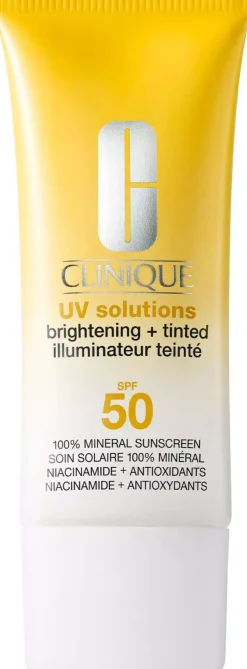 Clinique UV Solutions Brightening + Tinted Sunscreen SPF 50 Medium Deep