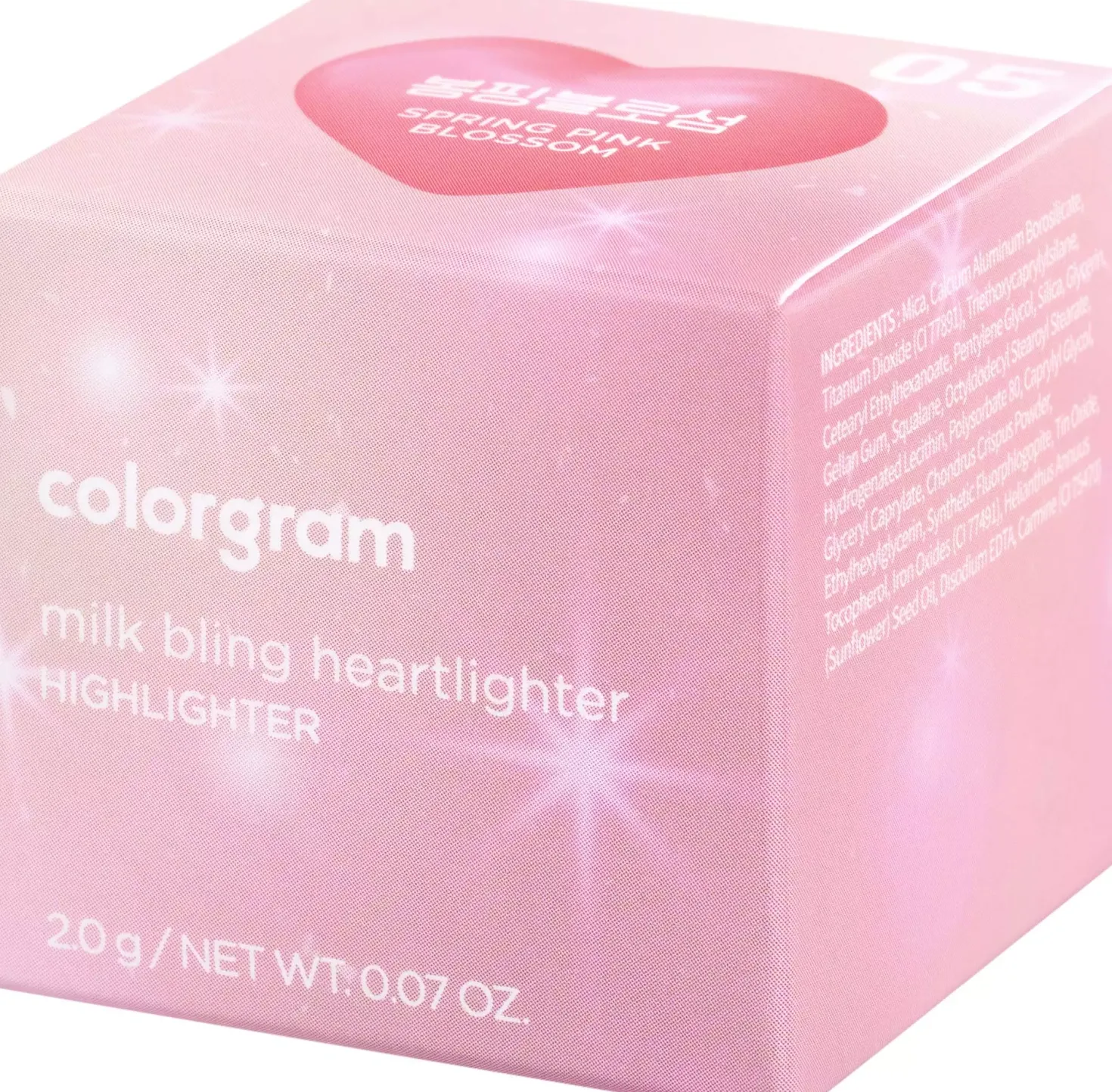 Colorgram Milk Bling Heartlighter 06 Bubbles Blue