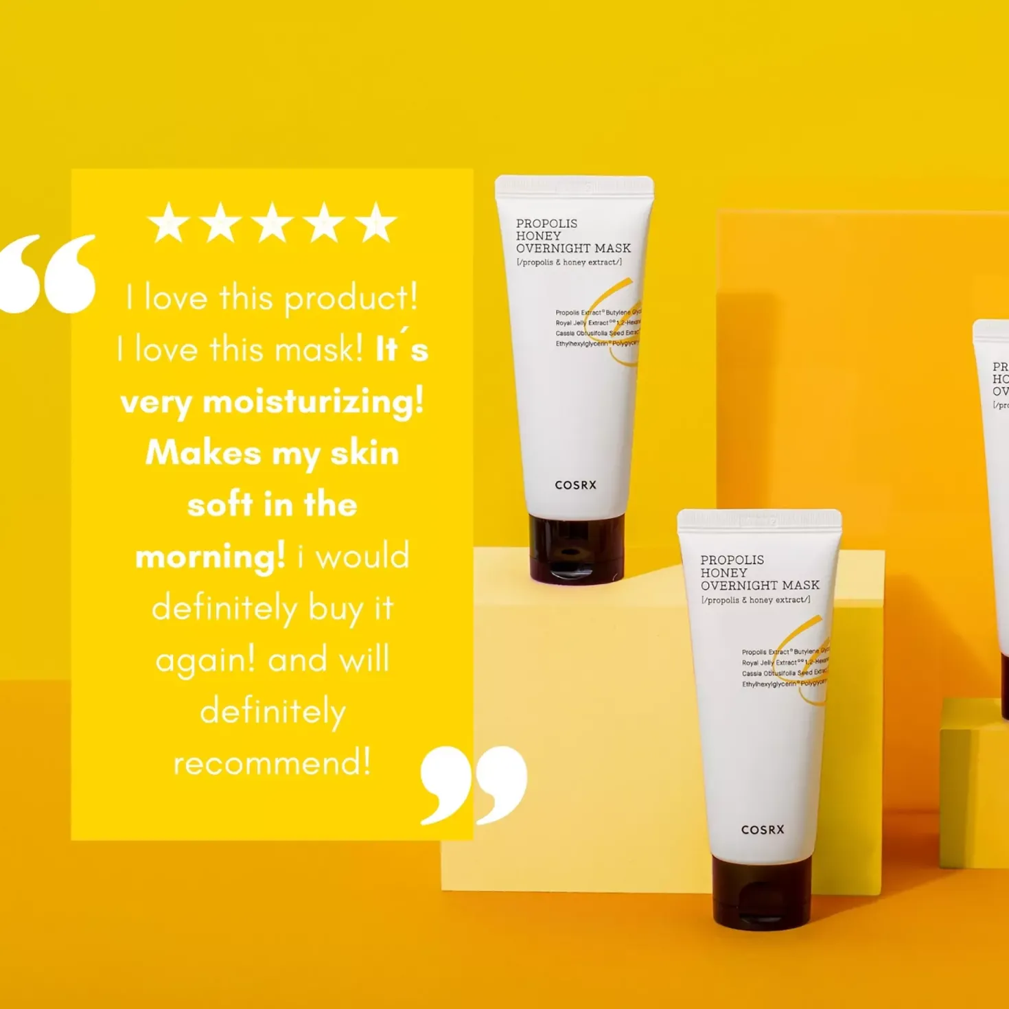 COSRX Propolis Honey Overnight Mask 60 ml