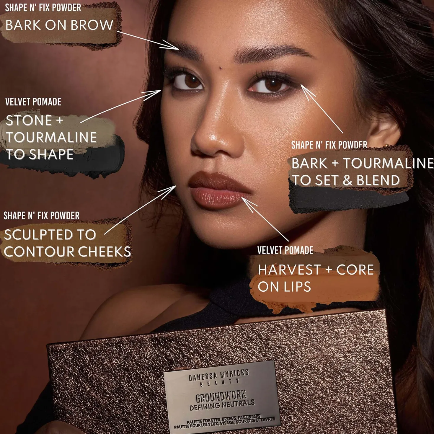 Danessa Myricks Beauty Groundwork Defining Neutrals