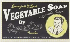 Dapper Dan Lemongrass & Limes Vegetable Soap 190 g