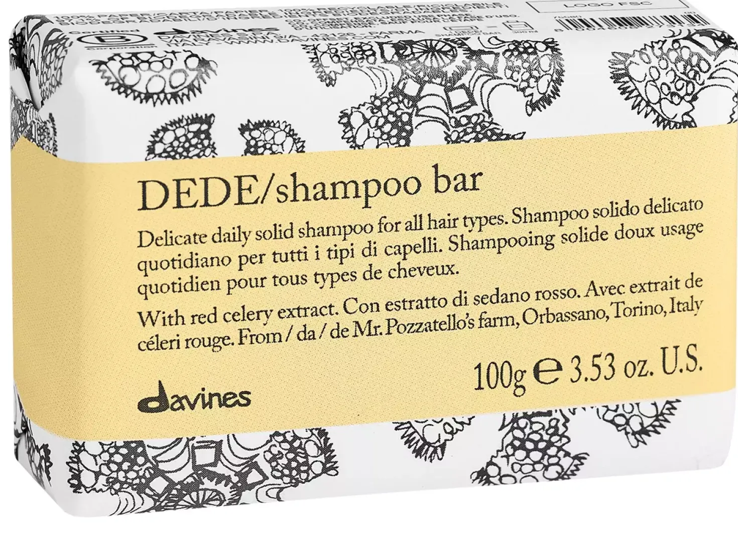 DavinesEssential DEDE/shampoo bar 100 g