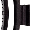 Dazzling Hair Clip Black Glitter