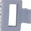 Dazzling Hair Clip Square Mini Retro Blue