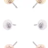 DazzlingKlassiker 3-pack silver, guld & rosé