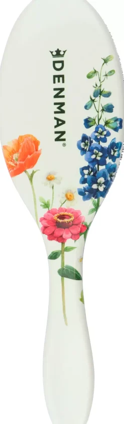 Denman D81M Medium Style & Shine Brush Floral Fantasies