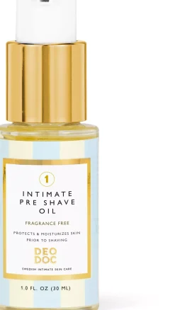 DeoDoc Pre-Shave Oil - Fragrance Free 30 ml
