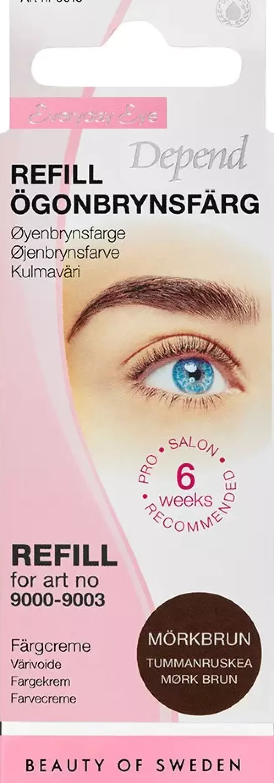 DependEveryday Eye Eyebrow Tint Refill Dark Brown