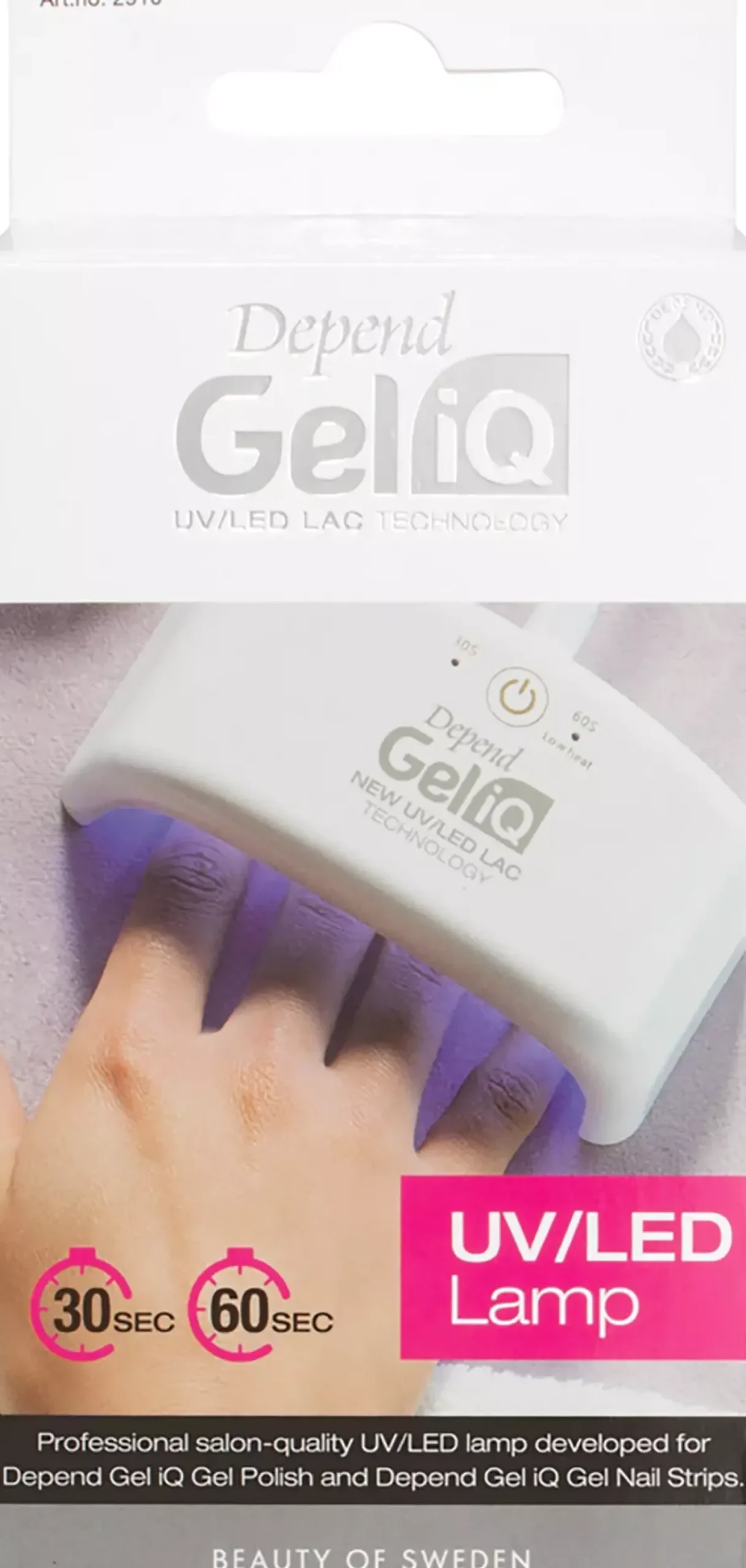 DependGel iQ Mini LedLamp + adapter
