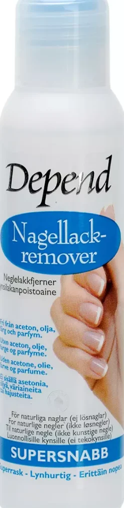 Depend Nagellackremover Supersnabb 100 ml