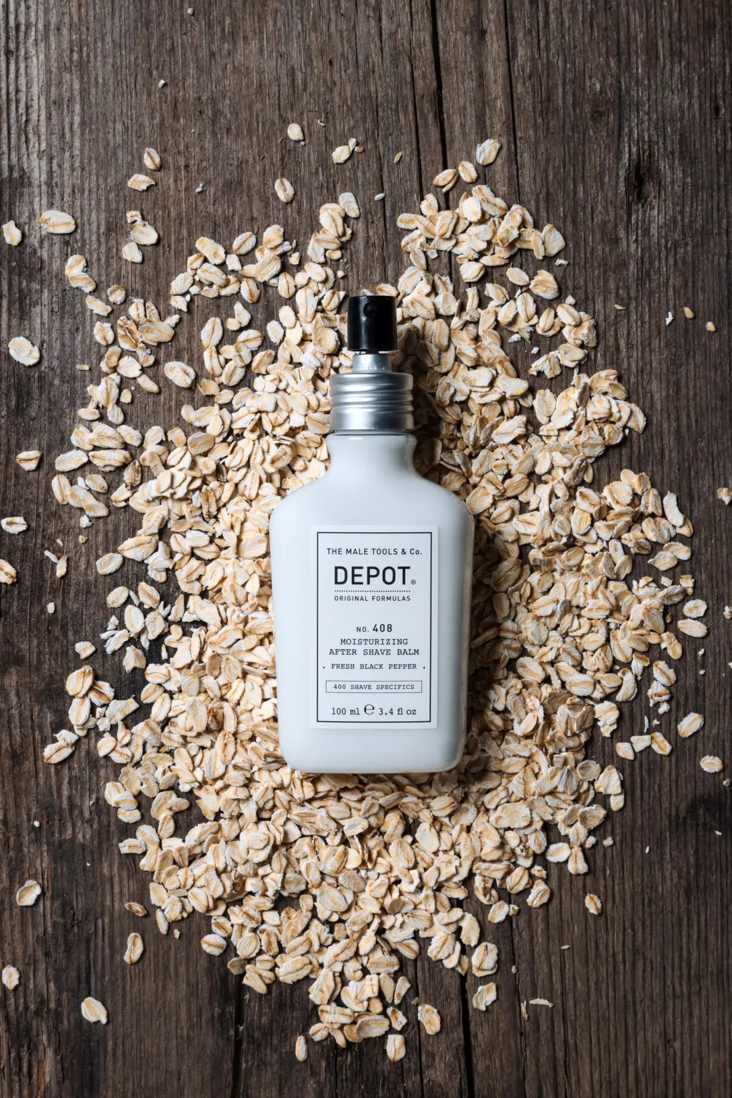 DEPOT MALE TOOLS No. 408 Moisturizing After Shave Balm Fresh Black Pepper 100 ml