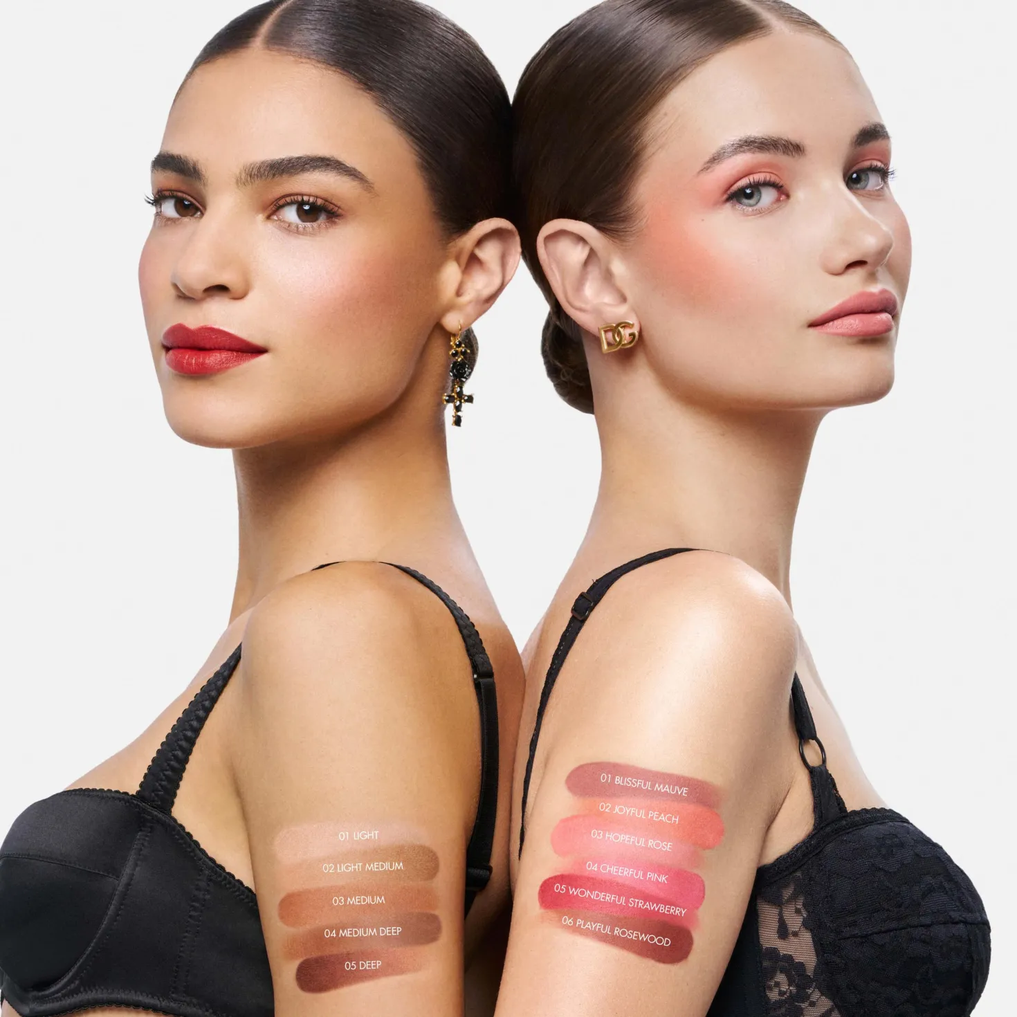 Dolce & Gabbana Cheeks&Eyes Match Lasting Blush & Eyeshadow Powder Refill 06 Playful Rosewod