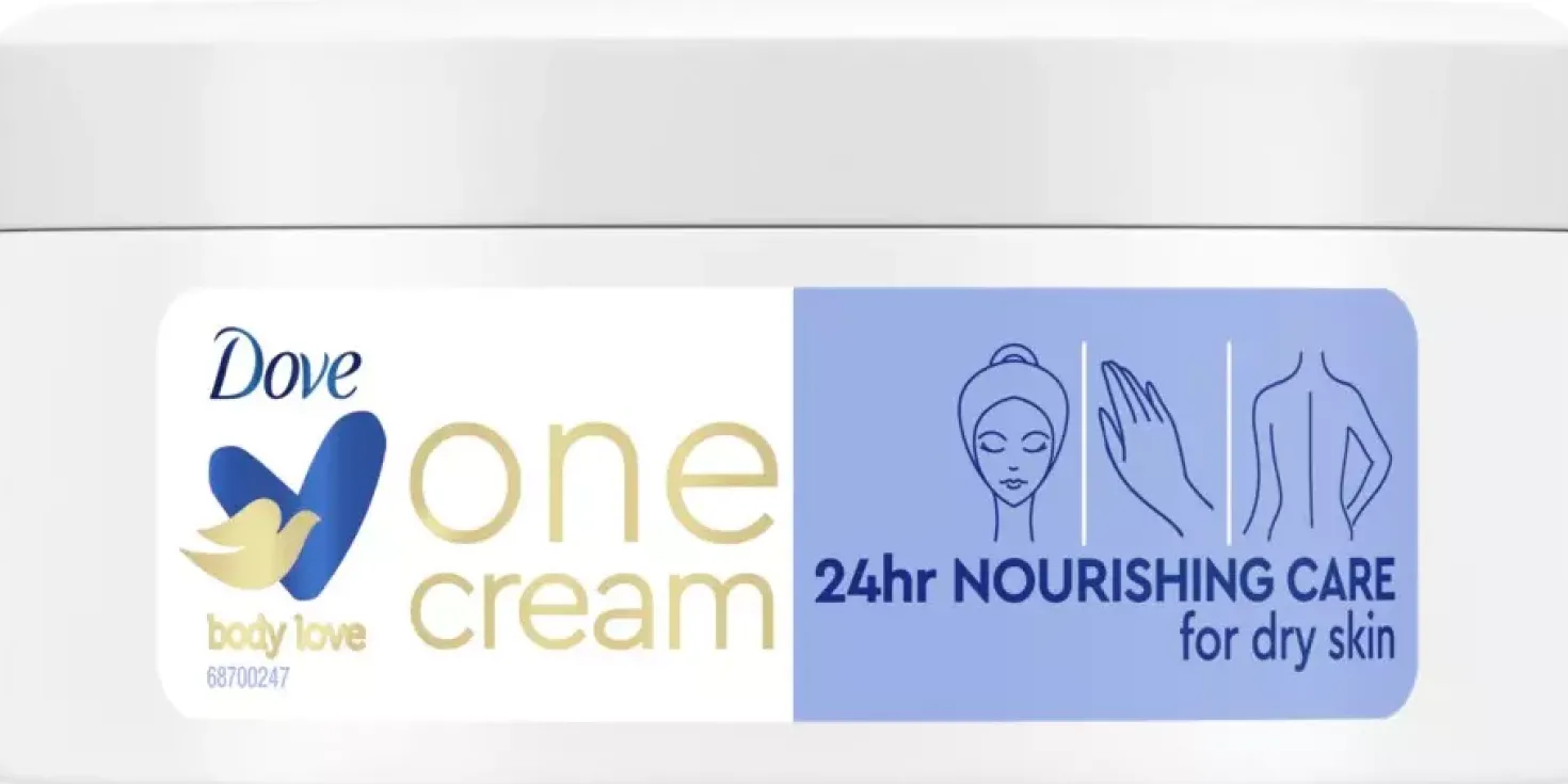 DoveBody Love One Cream Dry Skin 250 ml