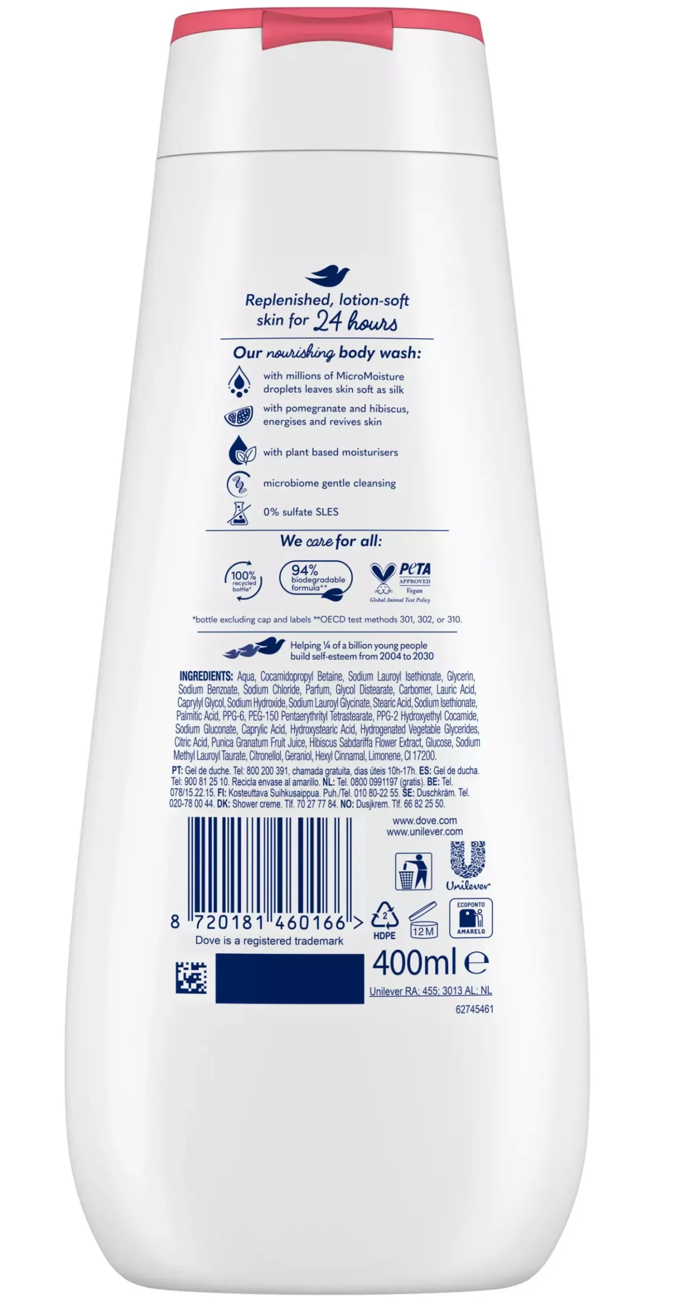 Dove Shower Gel Reviving 225 ml