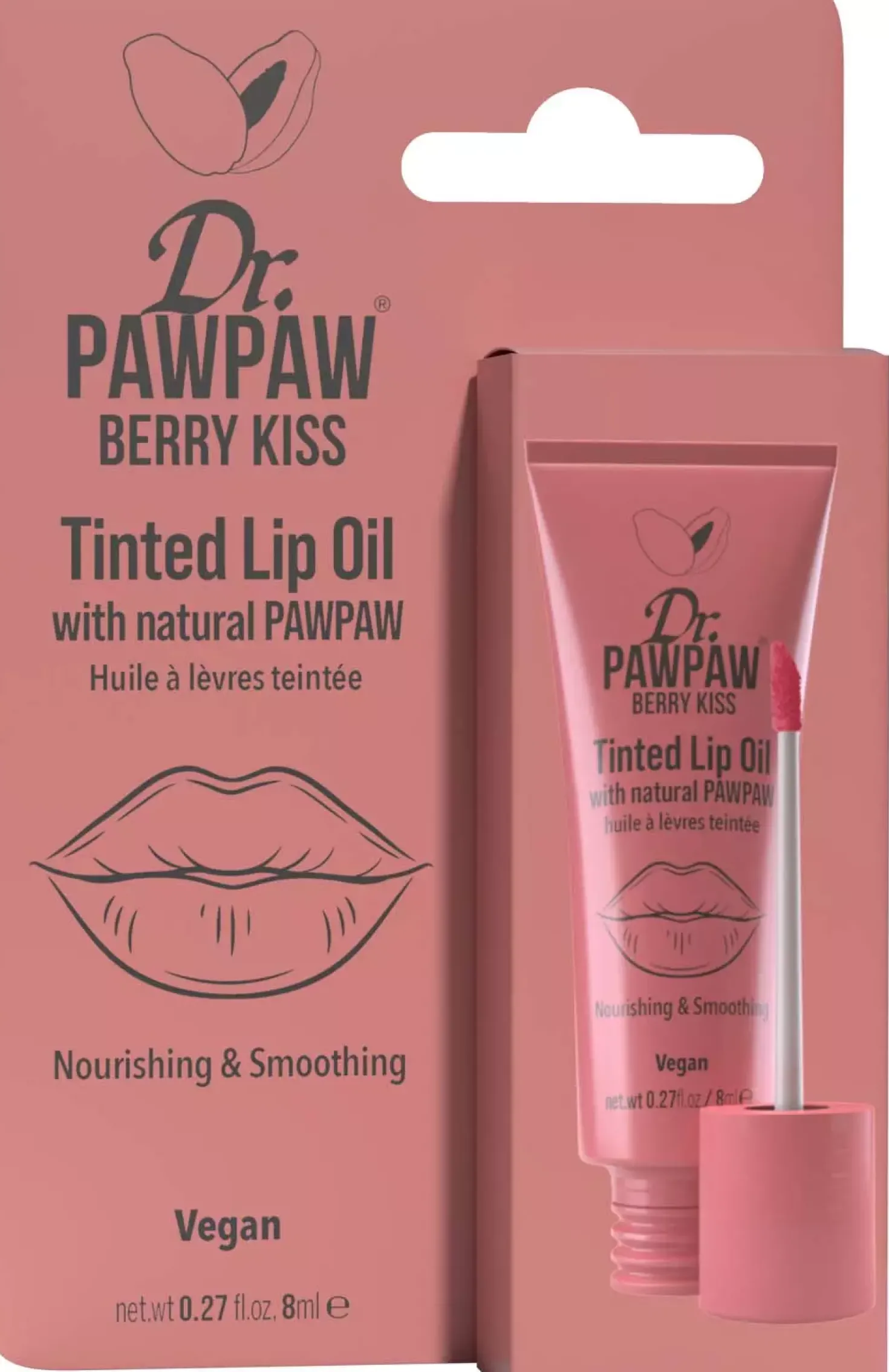 Dr. PawPaw Tinted Lip Oil Coral Crush Coral Crush