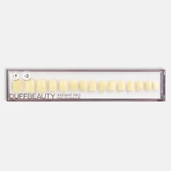 DUFFBEAUTY Instant Pro Press-On Manicure Butter Yellow Short Squoval