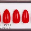 DUFFBEAUTY Ruby Red, Medium Almond Ruby Red