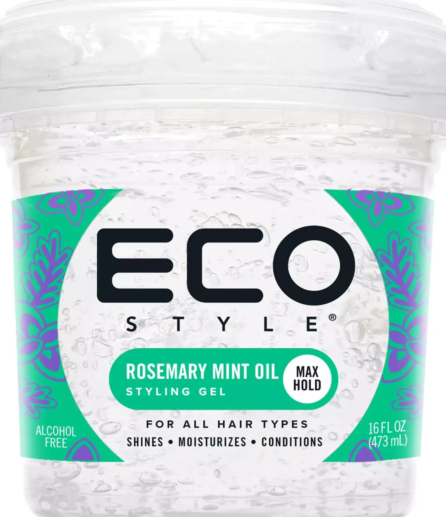 Eco Style Rosemary Mint Oil Styling Gel 237 ml