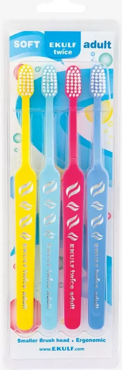 EKULFTwice Adult 4-Pack Blister