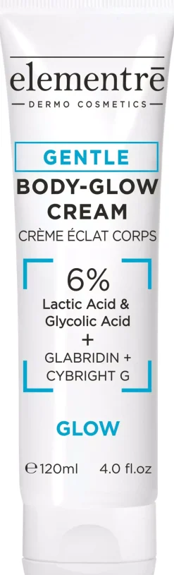 elementrē Body Glow 6% Lactic & Glycolic Acid 120 ml