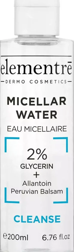 elementrē Micellar Water 2% Glycerin 200 ml