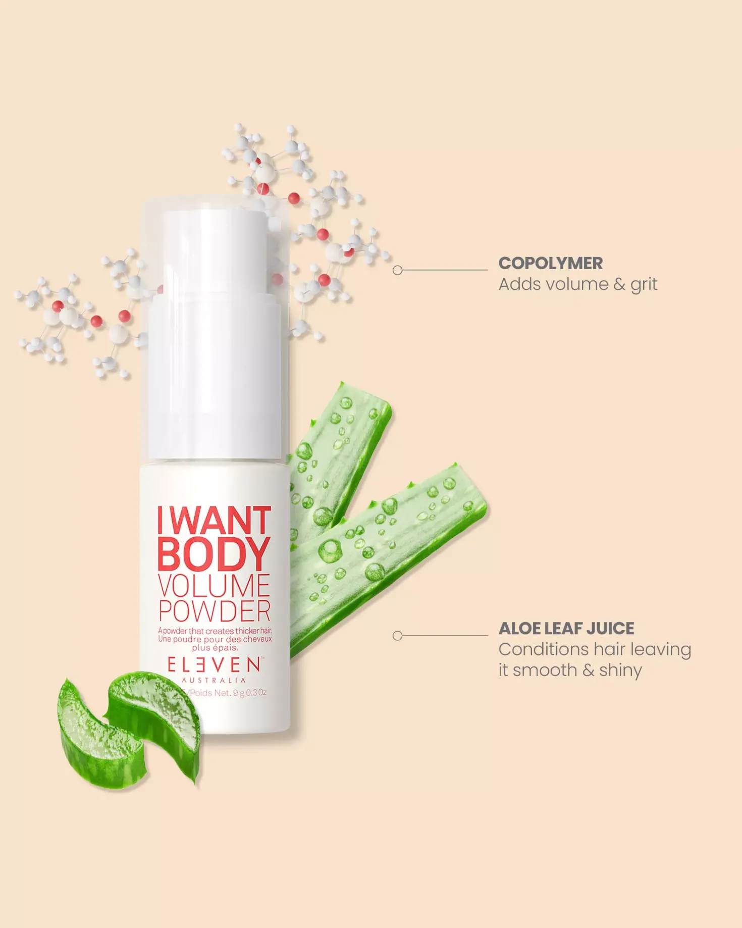 Eleven Australia I Want Body Powder 9 g