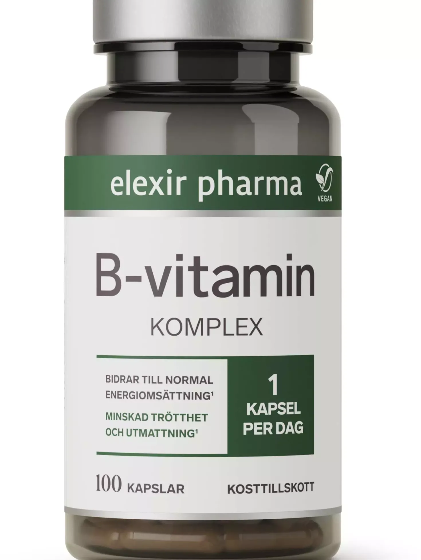 Elexir Pharma B Vitamin Komplex 100 stk